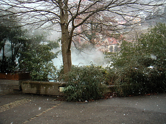 The open pool in Baden